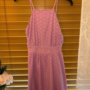 Purple dress